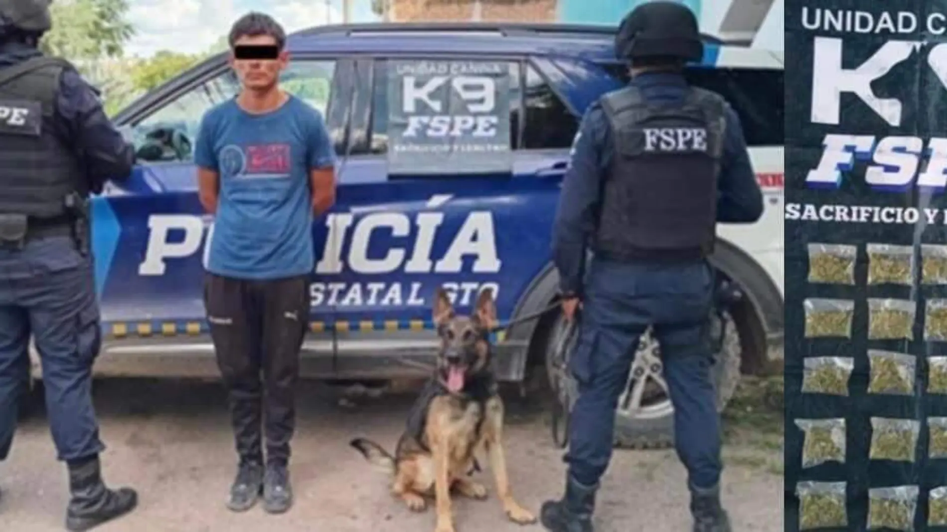 DETENIDO DROGA CORTESÍA FSPE